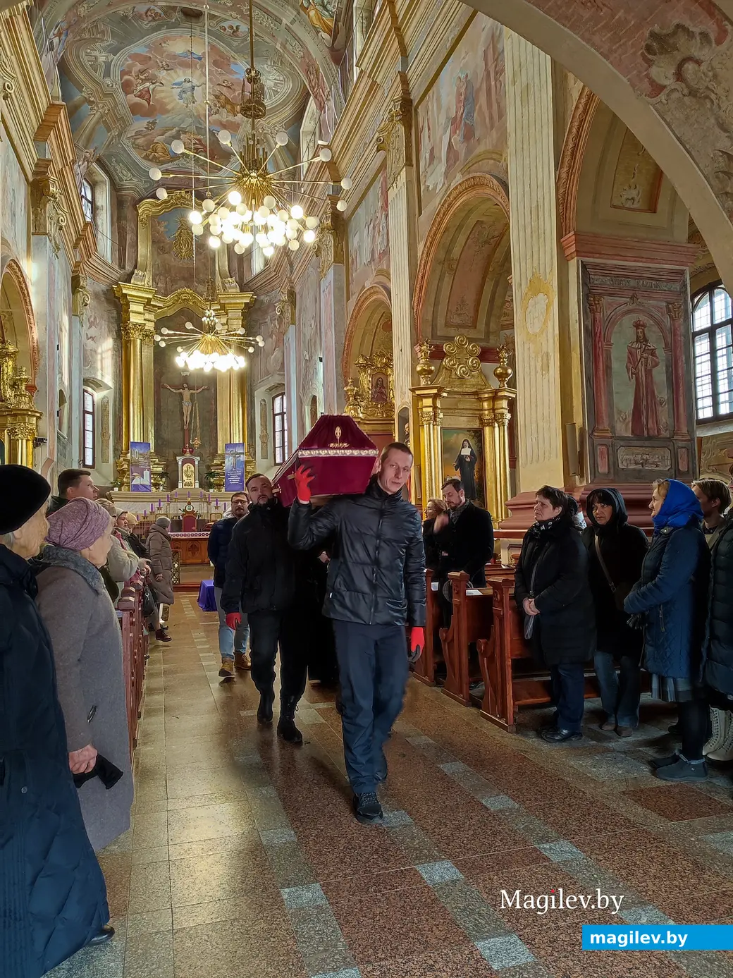 Жила для Бога, для костела и для людей. В Могилеве простились с Ириной Шляковой. 13 марта 2024 года.