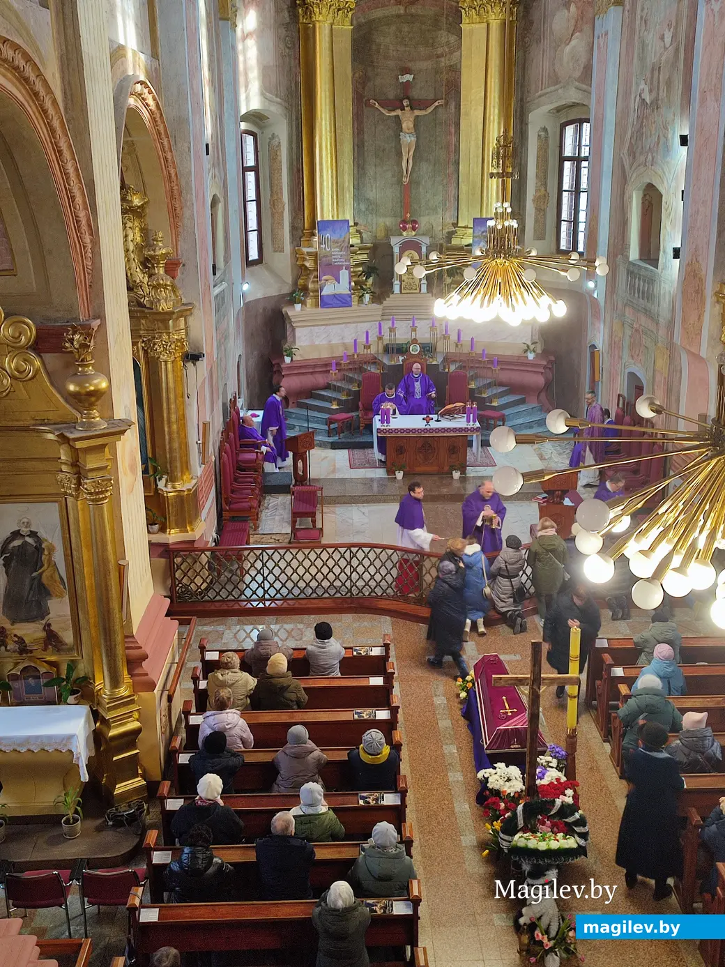 Жила для Бога, для костела и для людей. В Могилеве простились с Ириной Шляковой. 13 марта 2024 года.