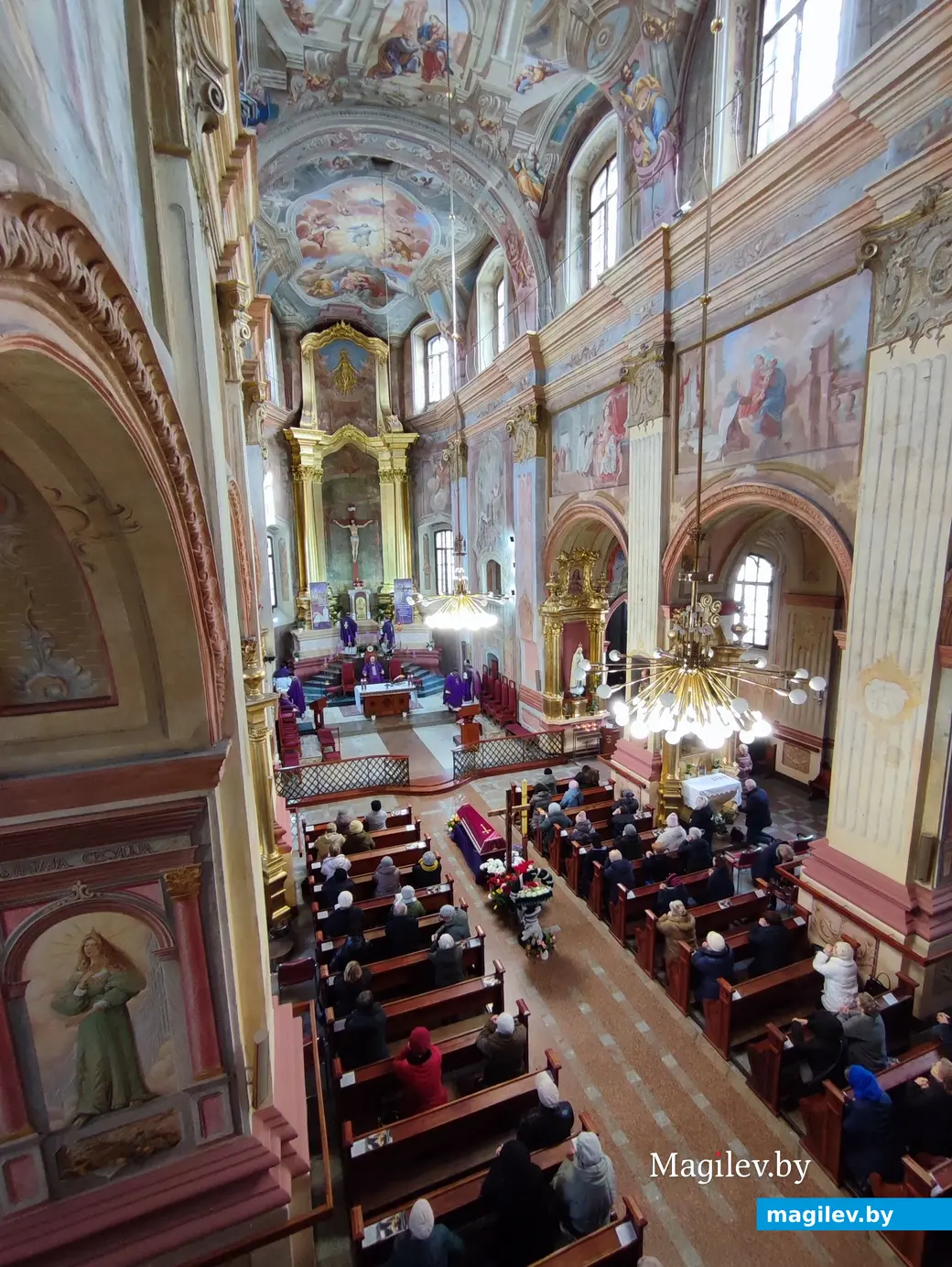 Жила для Бога, для костела и для людей. В Могилеве простились с Ириной Шляковой. 13 марта 2024 года.