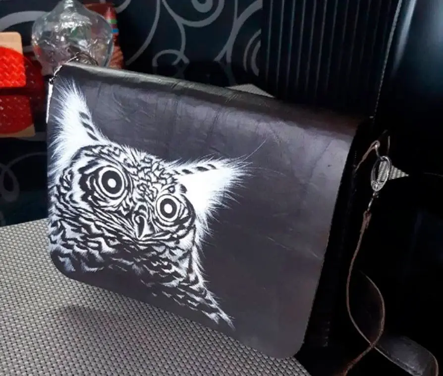 Первая сумка из натуральной кожи. Ручная работа Ольги Янкулиной.