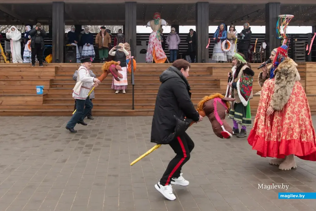 17 марта 2024 г. Могилевский район, Полыковичи. Масленица в агроусадьбе «Серая шейка».