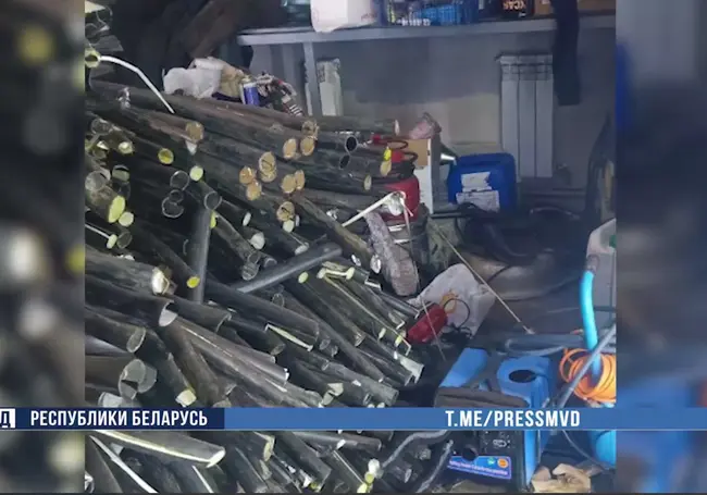 В Могилеве работники предприятия похитили более 8 тонн медного кабеля