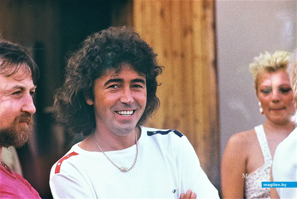 1984 г., Могилев, стадион «Спартак». Концерт Валерия Леонтьева.