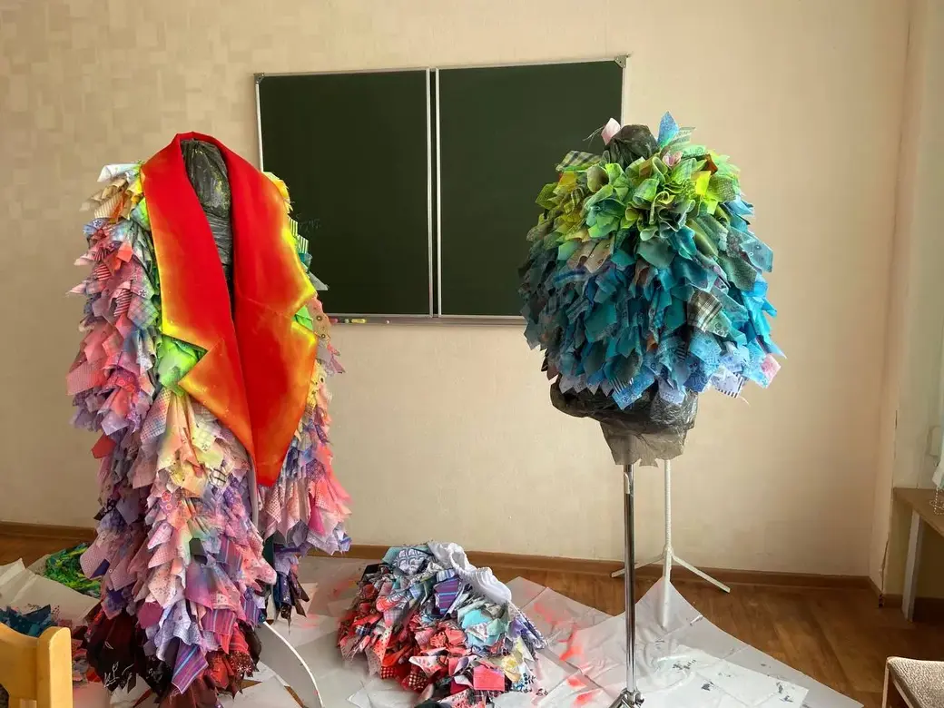 Работа над созданием коллекции.