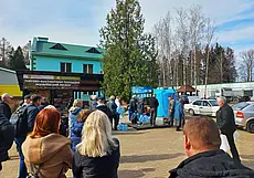 «И так же как в детстве меня напои берёзовым соком, берёзовым соком». В Могилеве процесс в самом разгаре