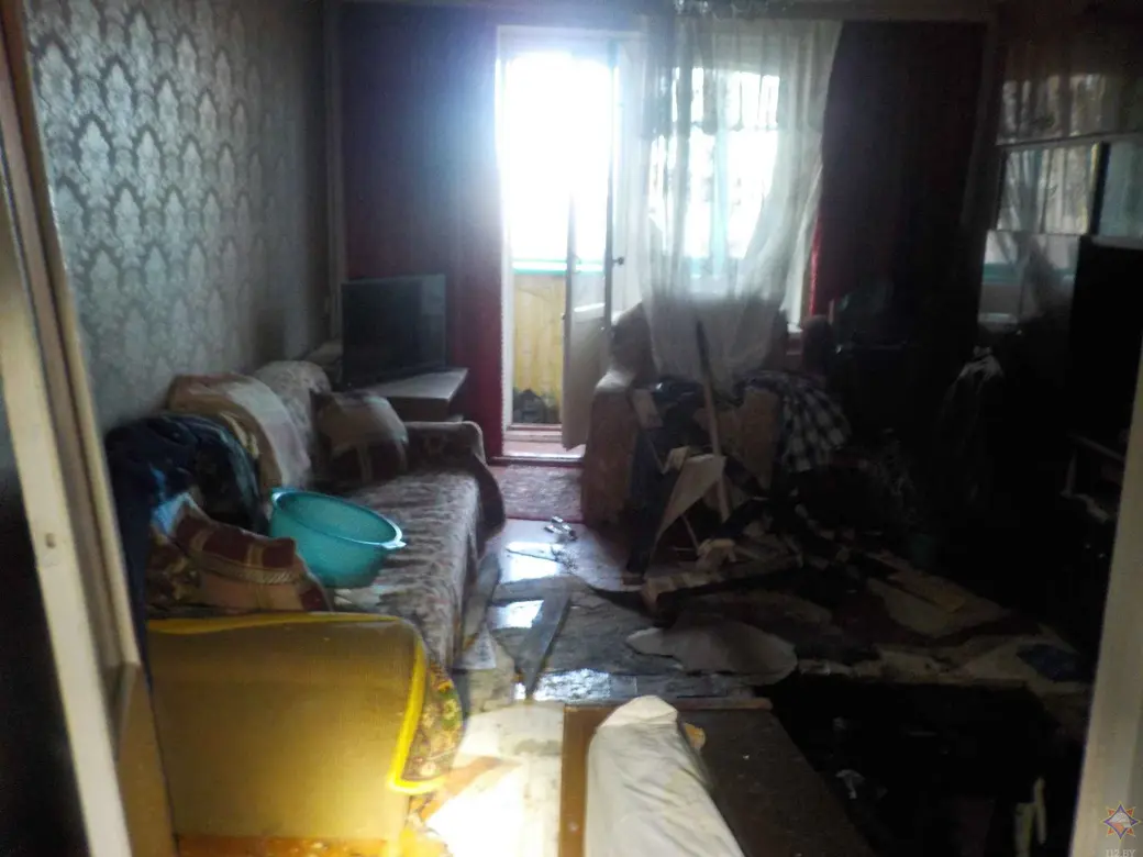 27.03.2024 г.., пос. Туголица, Бобруйского района. Фото: Могилевское областное УМЧС