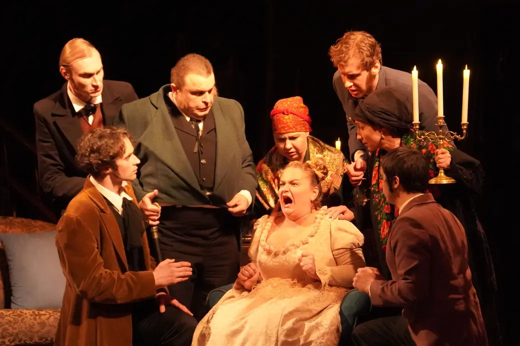 Март 2024 года. Могилев. Драмтеатр. Спектакль «Женитьба», поставленный режиссером Сергеем Федотовым, Фото Екатерины Льдовой.