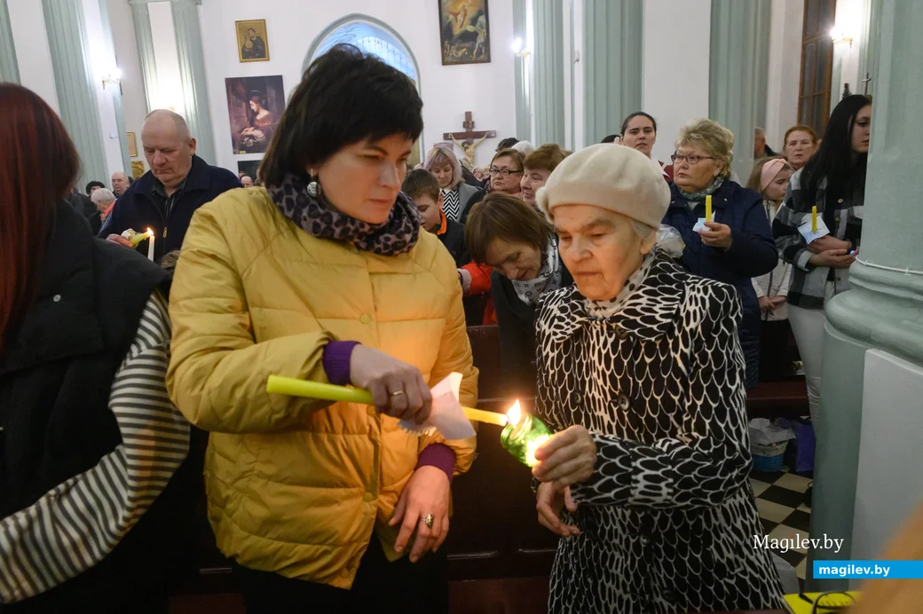 30.03.2024. Костел непорочного Зачатия Пресвятой Девы Марии. Пасхальная вигилия 2024