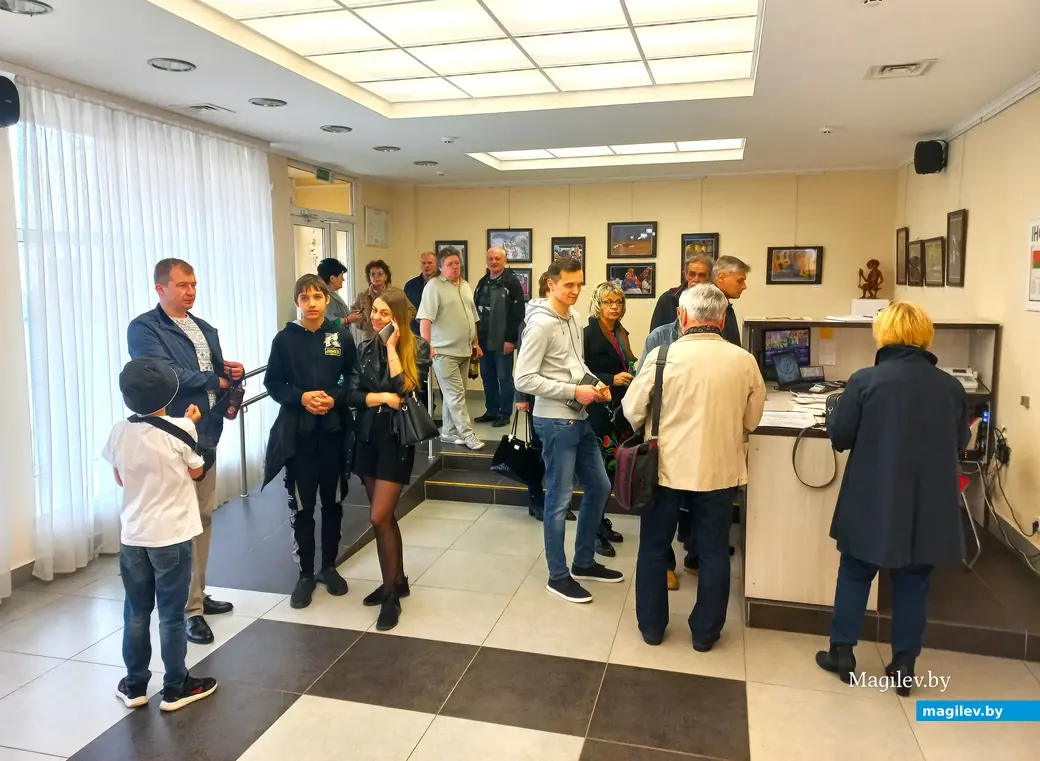 31.03.2024 г., Могилев, выставочный зал. Закрытие выставки «Весна пришла, весне – улыбки» .