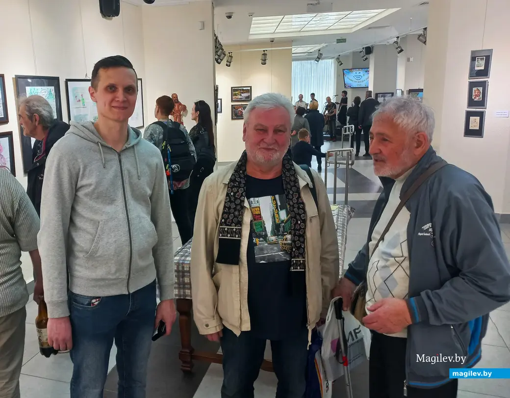 31.03.2024 г., Могилев, выставочный зал. Закрытие выставки «Весна пришла, весне – улыбки» .