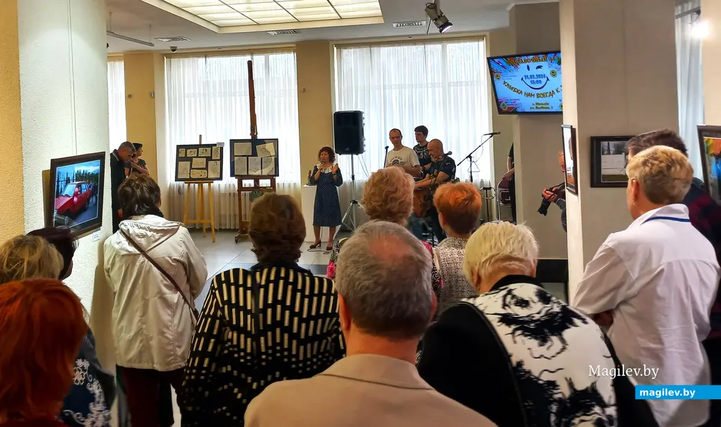 31.03.2024 г., Могилев, выставочный зал. Закрытие выставки «Весна пришла, весне – улыбки» .