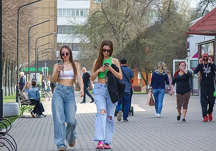 2 апреля на термометрах в Бобруйске было +26. Наш фоторепортаж