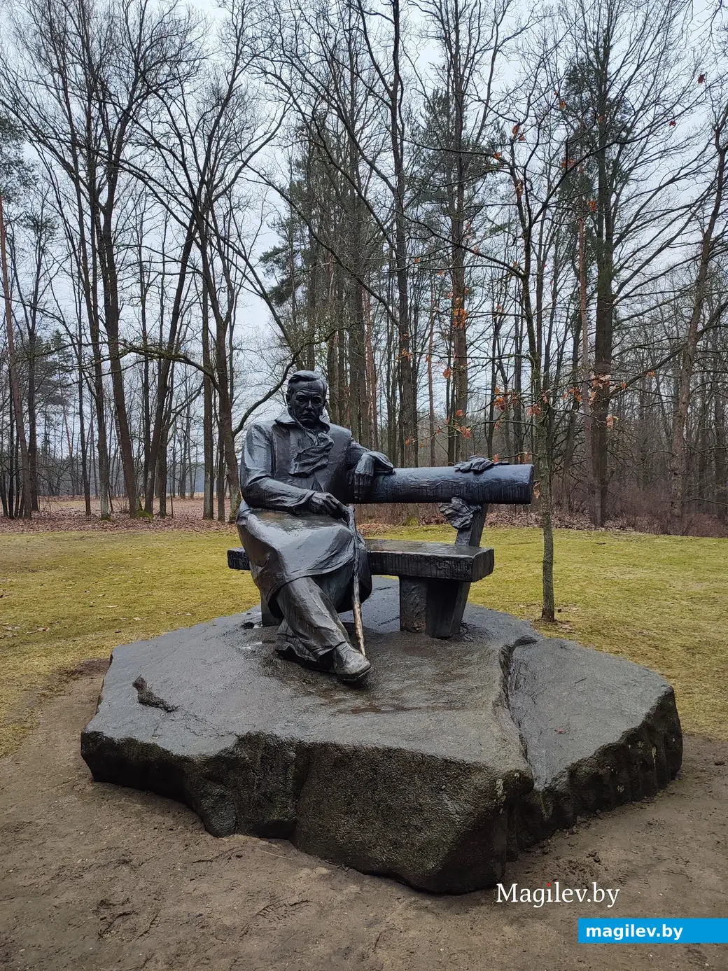 Путешествие одного дня на дачу Янки Купалы. Март 2024 года.