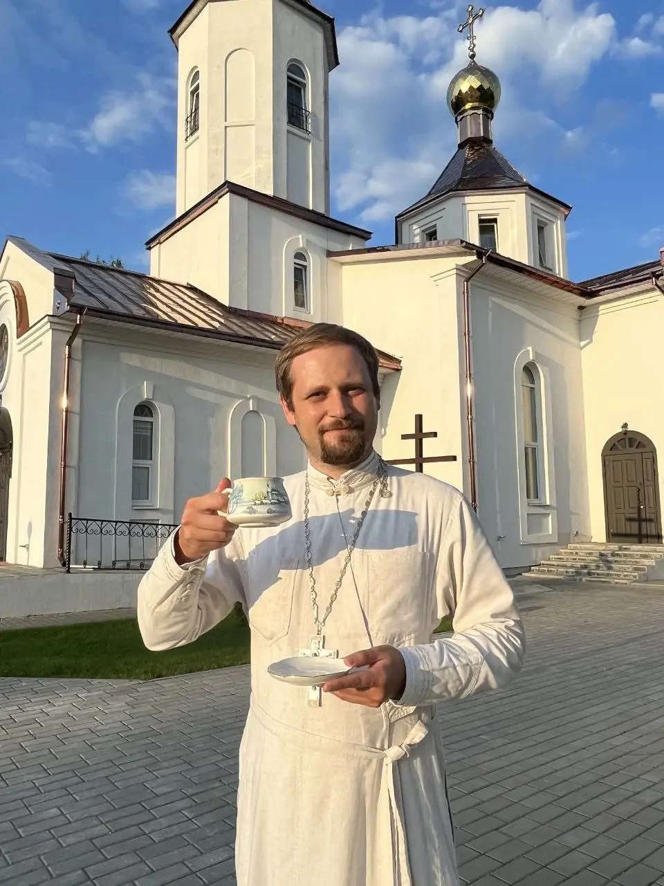 Алексей Шмелев, настоятель храма Рождества Иоанна Крестителя в аг. Буйничи