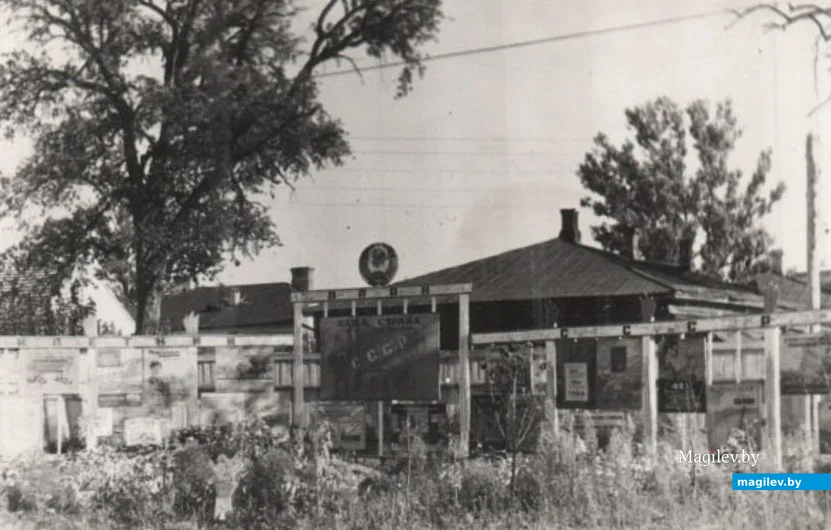 Городской сад Бобруйска, 1950-е. Фото из фондов краеведческого музея.