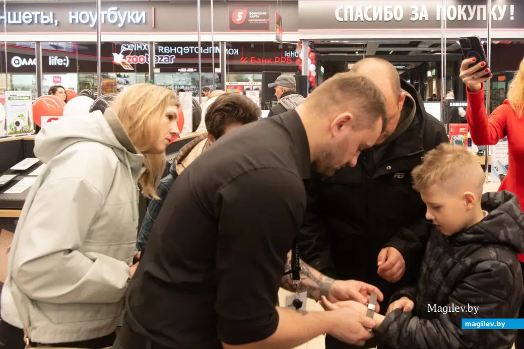 5 апреля 2024 г. Могилев, Гагарина,79. Открытие обновленного магазина сети «5 элемент».