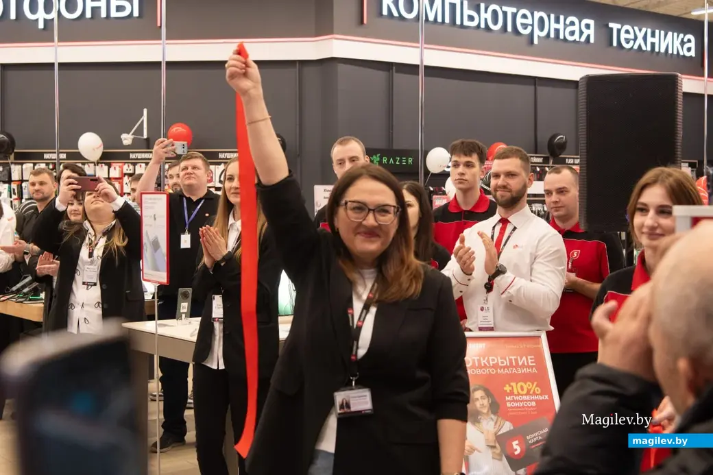 5 апреля 2024 г. Могилев, Гагарина,79. Открытие обновленного магазина сети «5 элемент».