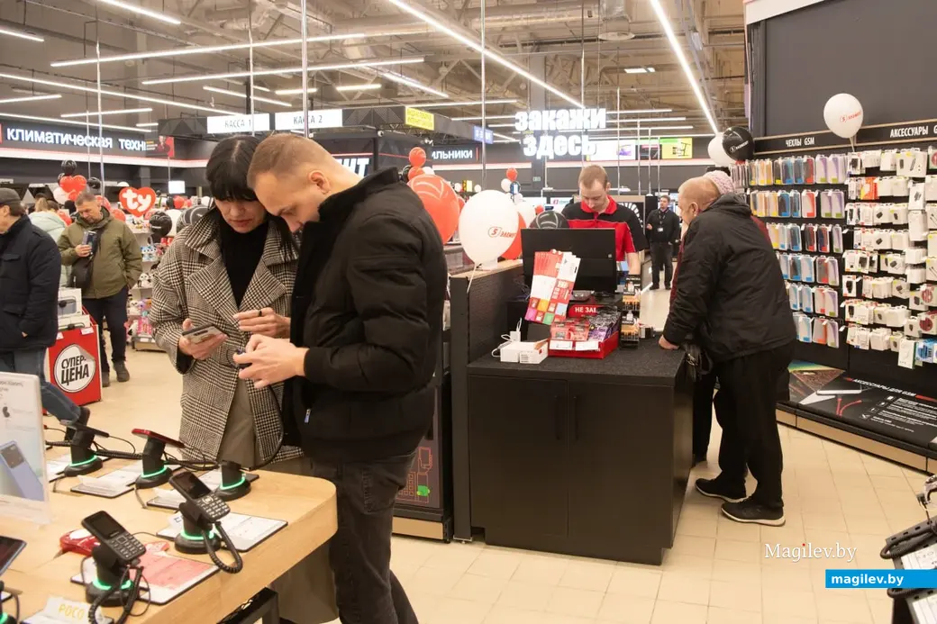 5 апреля 2024 г. Могилев, Гагарина,79. Открытие обновленного магазина сети «5 элемент».