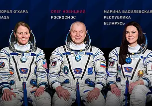 Посадка корабля «Союз МС-24» с белоруской на борту. Прямая трансляция (дополнено)