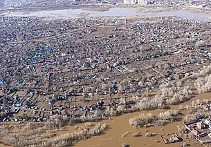 В десяти областях Казахстана объявили ЧС из-за масштабных паводков