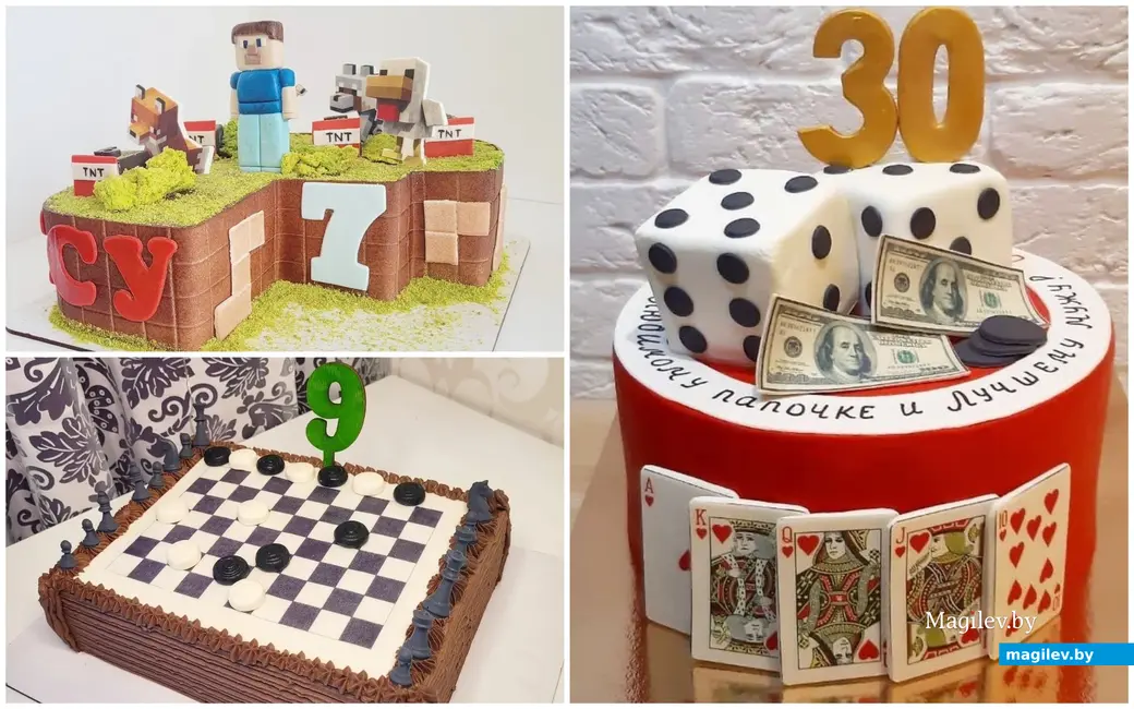 Апрель, 2024 г. Могилев. Необычные 3-Д торты, которые приготовила Ольга.