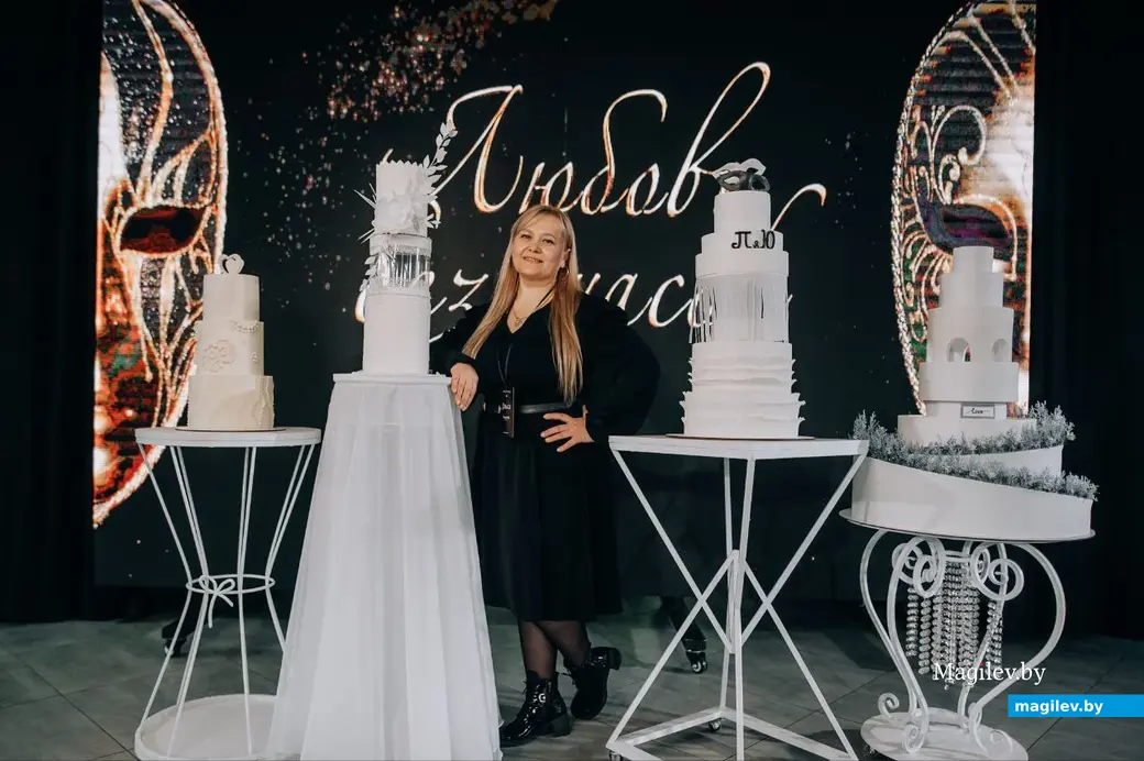 Апрель, 2024 г. Могилев. Ольга Потапова – владелица кондитерской студии.