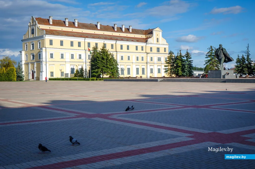 06.04.2024. Главная площадь города. Пинск, Брестская область, 225706, Беларусь.