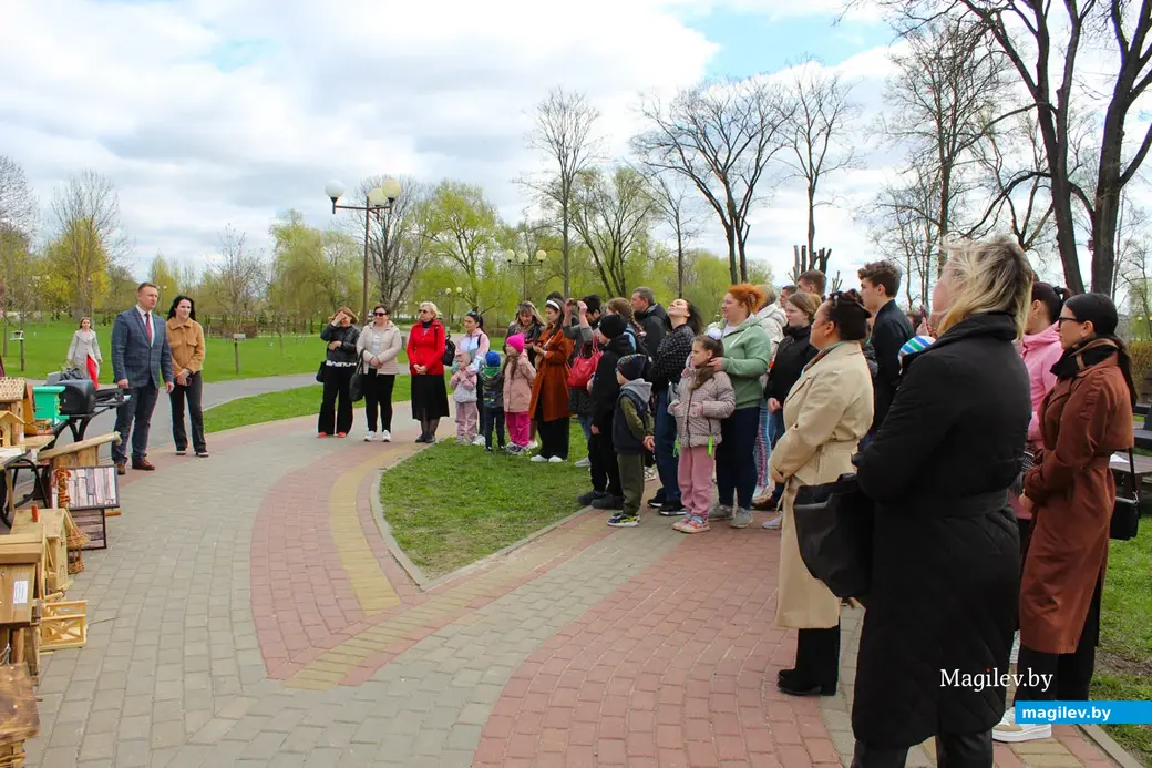 12 апреля 2024 года. Могилев. Парк Подниколье. Подведение итогов конкурса «Домик для птиц».