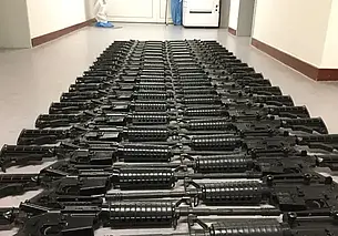 Белорусы ограбили в Германии поезд, перевозивший оружие: 40 винтовок закопали в лесу