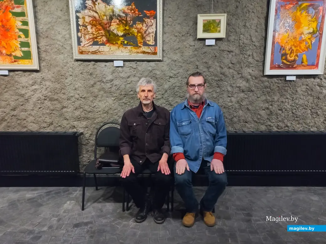 12.04.2024 г., Могилев, «Арт-центр у Молчановых». Открытие выставки Глеба Отчика «Наследие природы».