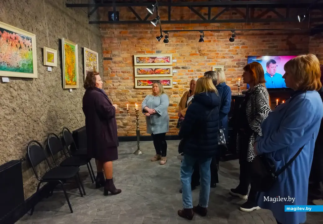 12.04.2024 г., Могилев, «Арт-центр у Молчановых». Открытие выставки Глеба Отчика «Наследие природы».