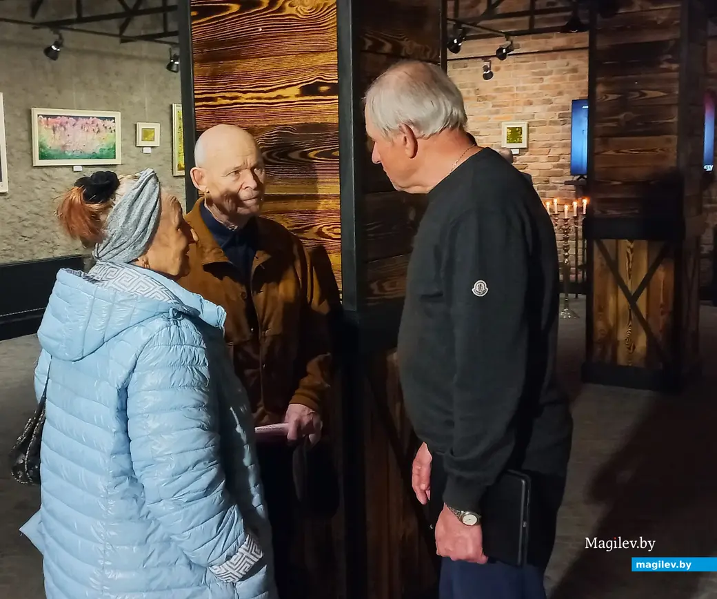 12.04.2024 г., Могилев, «Арт-центр у Молчановых». Открытие выставки Глеба Отчика «Наследие природы».