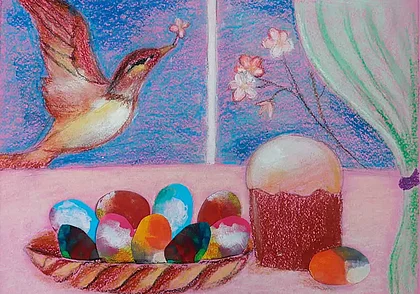 В Беларуси стартовал конкурс детских рисунков «Пасхальная радость»