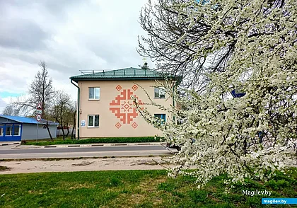 Могилев местами вспенился цветами. Почти как в долине далекой Фудзиямы