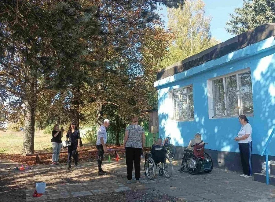 Бобруйск. Состязания в Бобруйской районной организации общества инвалидов.