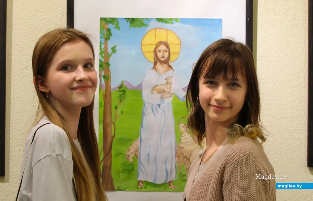 24 апреля 2024 года. Могилев. Выставочный зал. Проект «Пасхальная радость» студии рисования «Фарба».