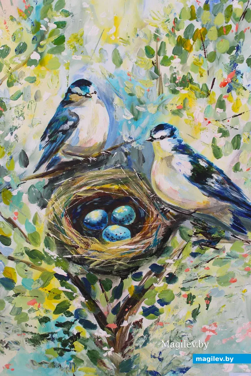 24 апреля 2024 года. Могилев. Выставочный зал. Проект «Пасхальная радость» студии рисования «Фарба».