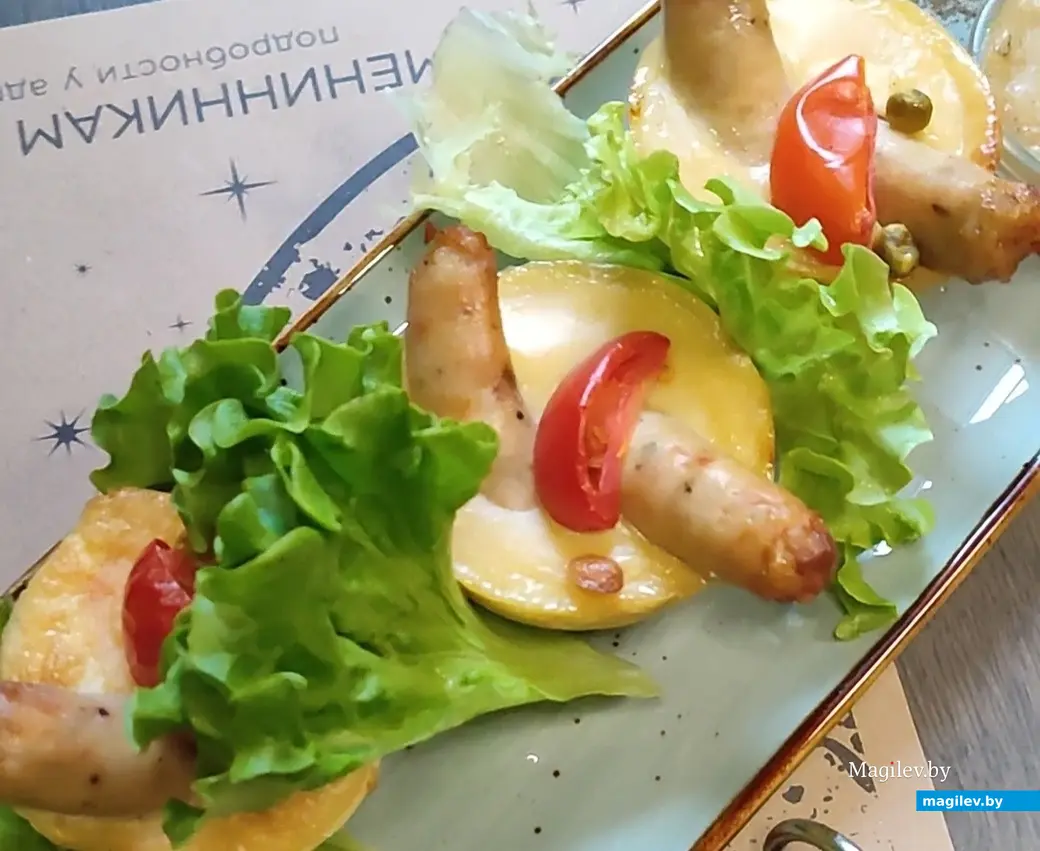 Гастрофест в Могилеве: английская кухня с «Жабами в норке» в «Луне». "Жабы в норке".