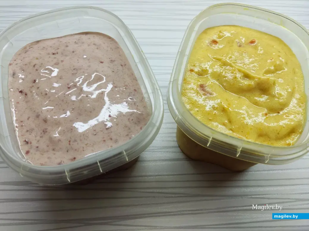 Два вида десерта готовы