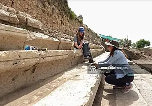 В Турции археологи ведут раскопки древнего стадиона вместимостью 10 тысяч зрителей. Фотофакт