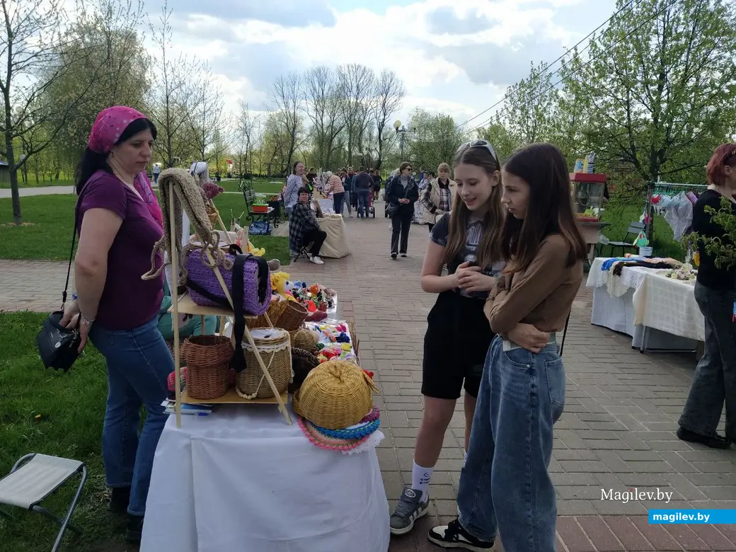Могилев, 28 апреля 2024 года. «Вербны кiрмаш» в парке Подниколья.