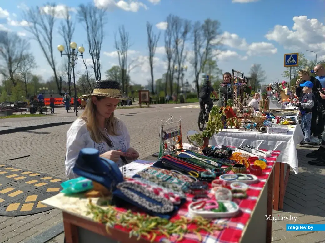 Могилев, 28 апреля 2024 года. «Вербны кiрмаш» в парке Подниколья.
