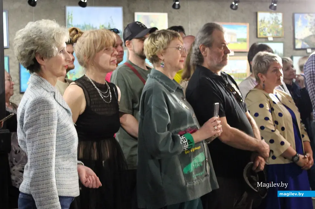 2 мая 2024 года. Могилев. Открытие пленэра «Пять чувств» в галерее «Арт-ЦУМа» (проспект Мира, 2А).