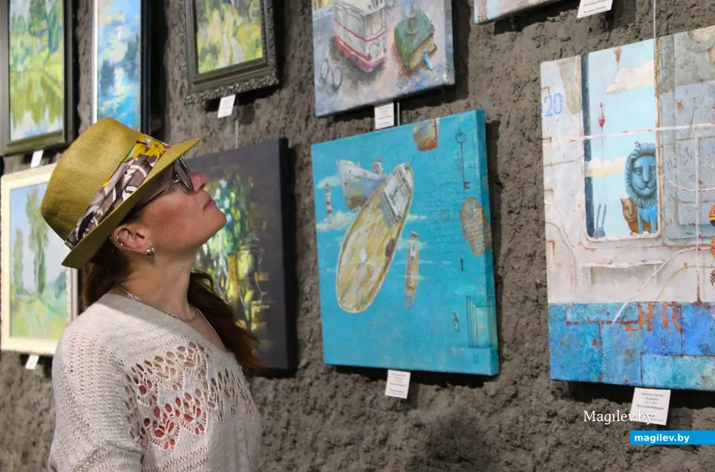 2 мая 2024 года. Могилев. Открытие пленэра «Пять чувств» в галерее «Арт-ЦУМа» (проспект Мира, 2А).