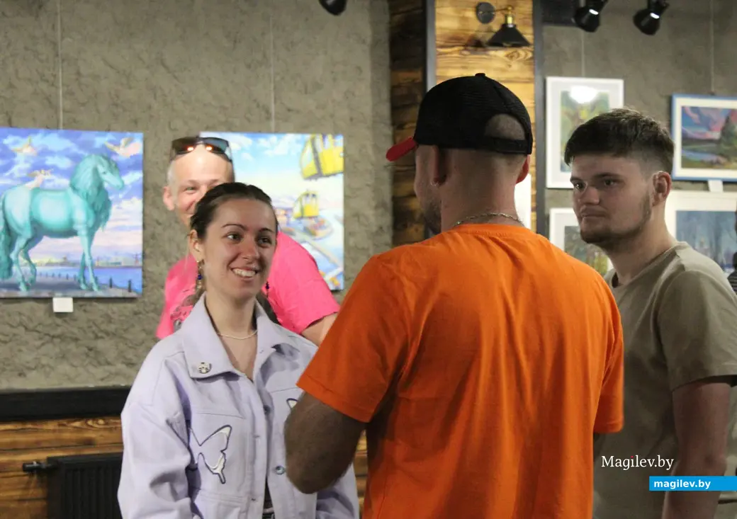 2 мая 2024 года. Могилев. Открытие пленэра «Пять чувств» в галерее «Арт-ЦУМа» (проспект Мира, 2А).