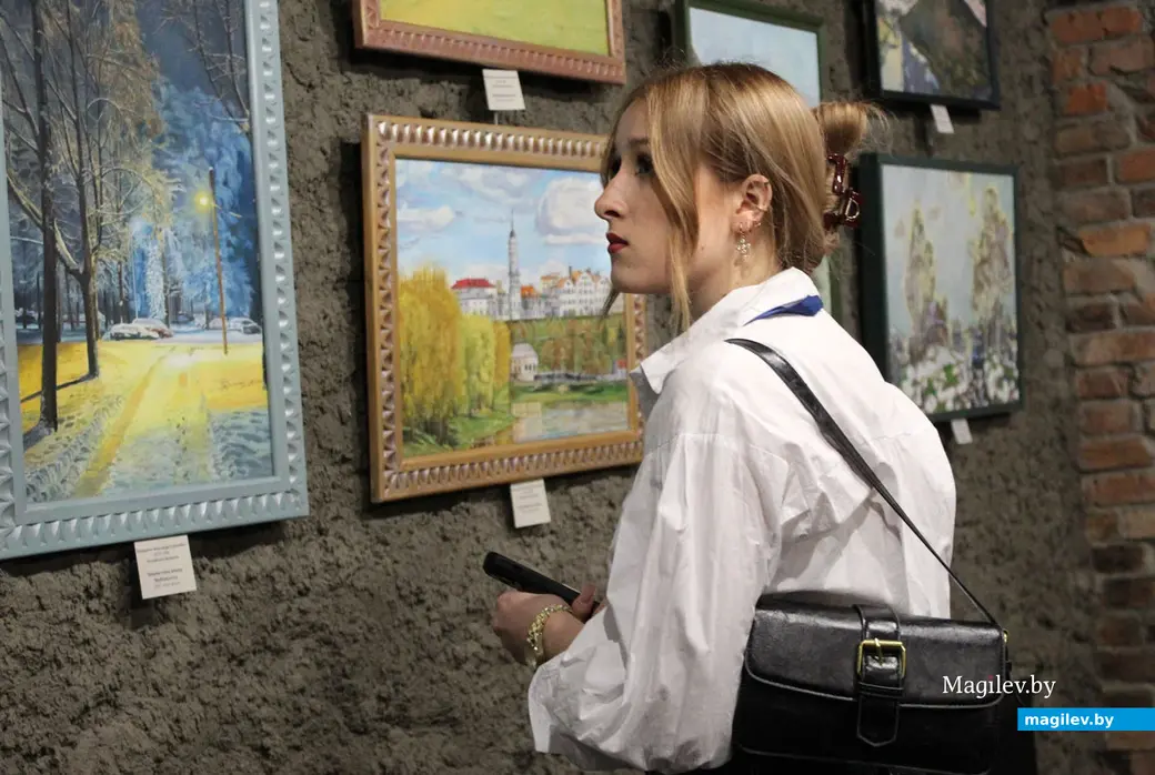 2 мая 2024 года. Могилев. Открытие пленэра «Пять чувств» в галерее «Арт-ЦУМа» (проспект Мира, 2А).