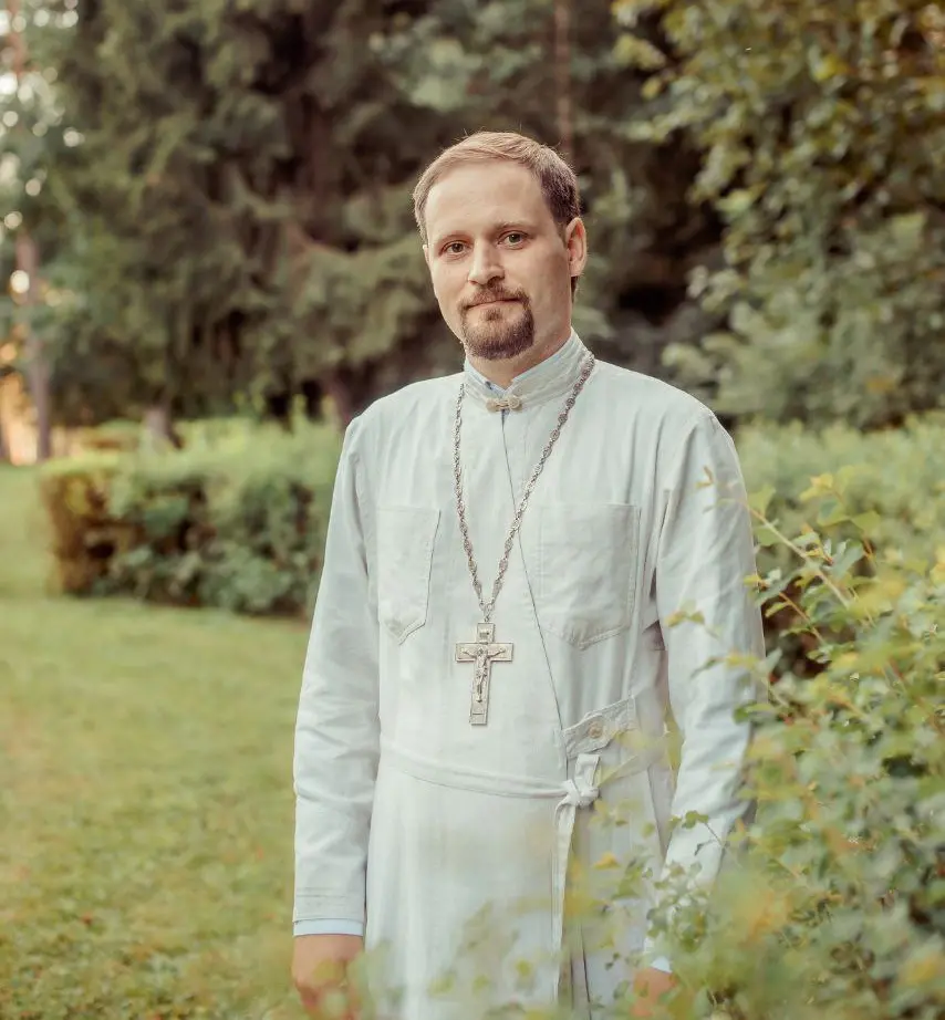 Алексей Шмелев, настоятель храма Рождества Иоанна Крестителя в аг. Буйничи