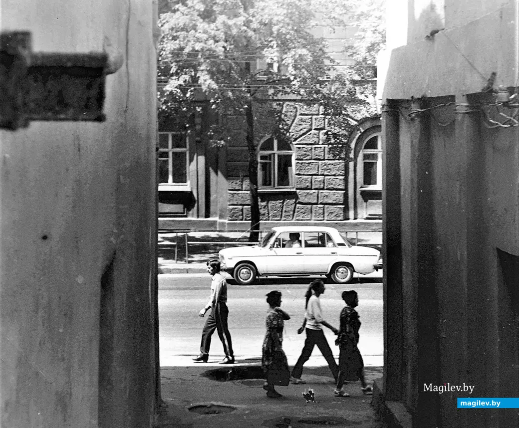 1980-е годы, Могилев, Первомайская.