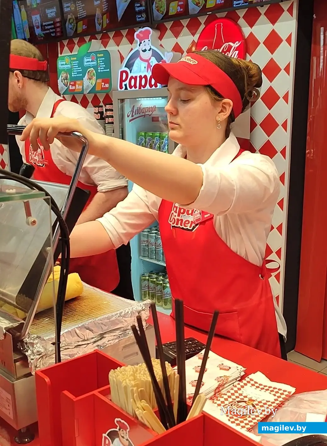 Капусты много, а мяса не очень. Попробовали донеры в Papa Döner