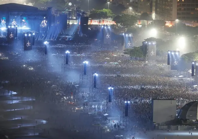 Бесплатный концерт Мадонны в Рио-де-Жанейро собрал 1,6 млн зрителей